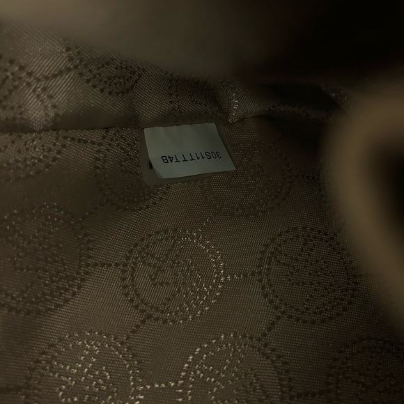 Michael Kors MK patterned brown bag - Picture 8 of 11